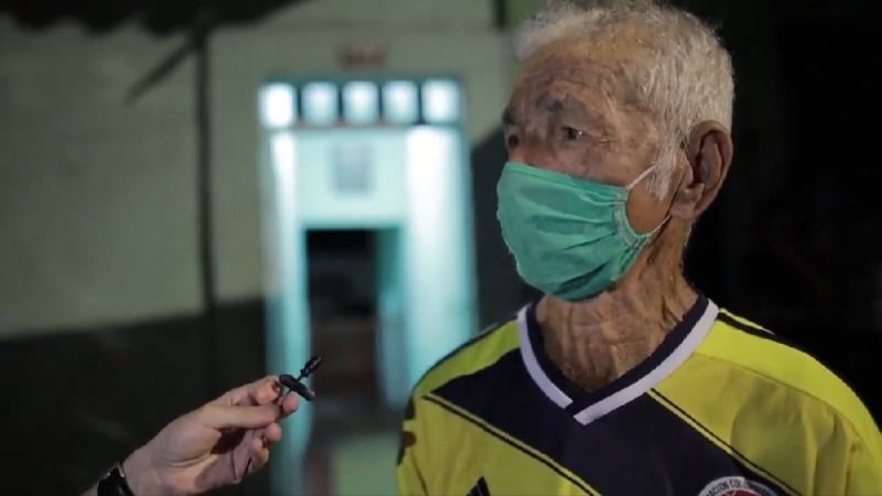La historia de don "Ricardo" que se hizo viral y movió la solidaridad