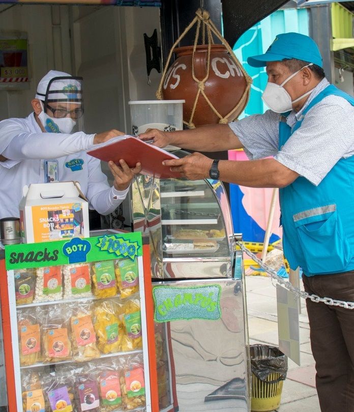 Choladeros del parque La Factoría fueron equipados contra el COVID