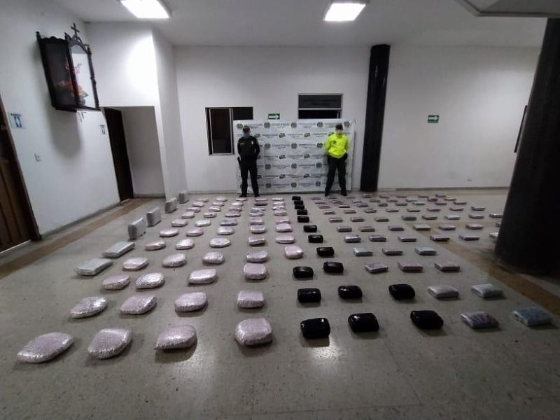 Incautados 110 kilos de droga y 14 capturados en despliegue policial