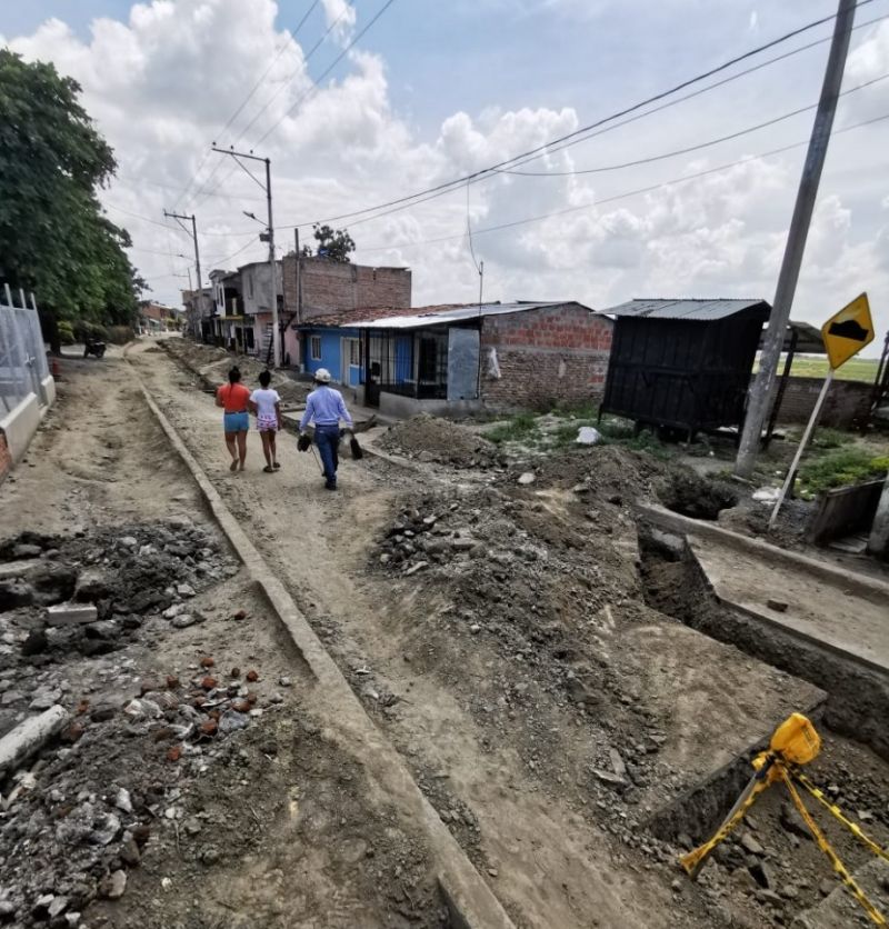 En 60% avanzan obras de alcantarillado en Guanabanal