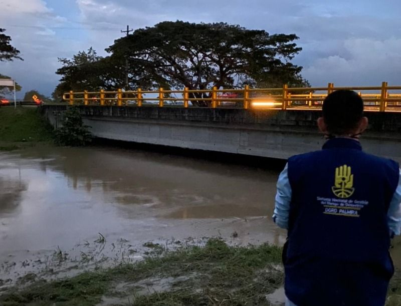 En Palmira mantienen monitoreo ante fuertes lluvias