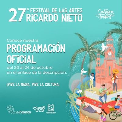 Invitan a participar en el 27º Festival de las Artes Ricardo Nieto