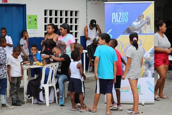 La Orlidia y Los Cristales recibió al equipo del Programa "Pazos"