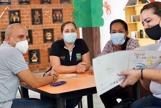 Biblioteca pública de Rozo reabre sus puertas