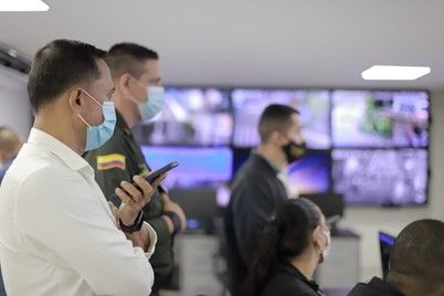 Con tres nuevos puntos de cámaras fortalecen la seguridad en la comuna 8