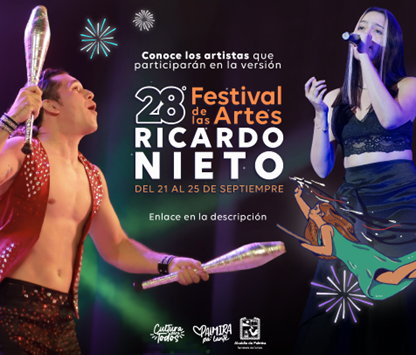 Seleccionados 50 artistas para edición 28 del Festival de las Artes Ricardo Nieto
