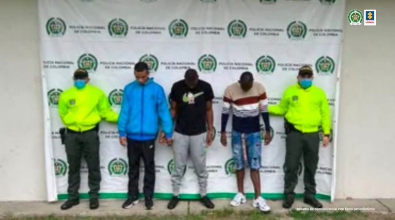 Encarcelados tres miembros de "La Piedra", dedicada a homicidios selectivos y hurtos
