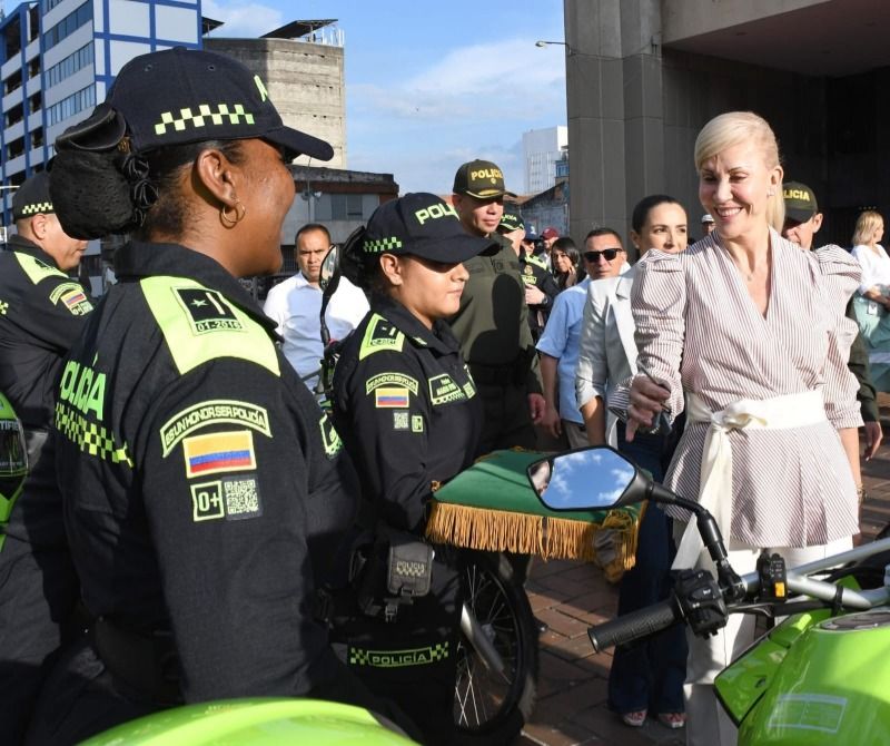 Fuerza pública del Valle recibió dotación para fortalecer operativos