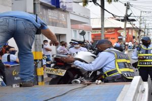 Desplegado operativo para descongestionar el centro