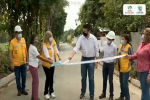 Entregan dos obras viales en el sector rural de Palmira