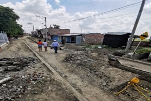 En 60% avanzan obras de alcantarillado en Guanabanal