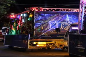 Caravanas de Luz recorren calles de Palmira en época de Navidad