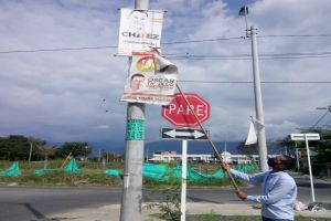 Removidas 500 vallas y material publicitario por ilegalidad este año