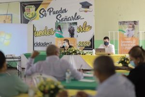 Rectores de instituciones educativas oficiales plantearon inquietudes al alcalde Escobar