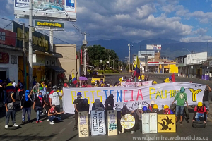 Plantón y marcha del 20 de julio se vivió en paz en Palmira