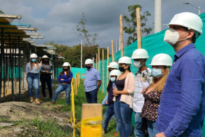 Realizan inspección a obra del Centro de Desarrollo Infantil de la Italia