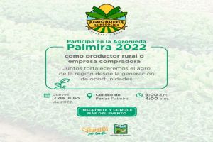 Invitan a pequeños productores rurales a la Agrorueda Palmira 2022